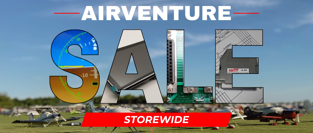 MakerPlane AirVenture Sale - Web Store Banner (outline)